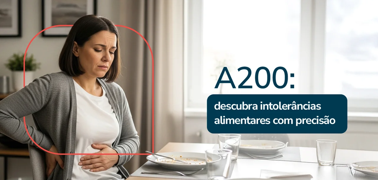 Exame A200: teste de intolerância alimentar
