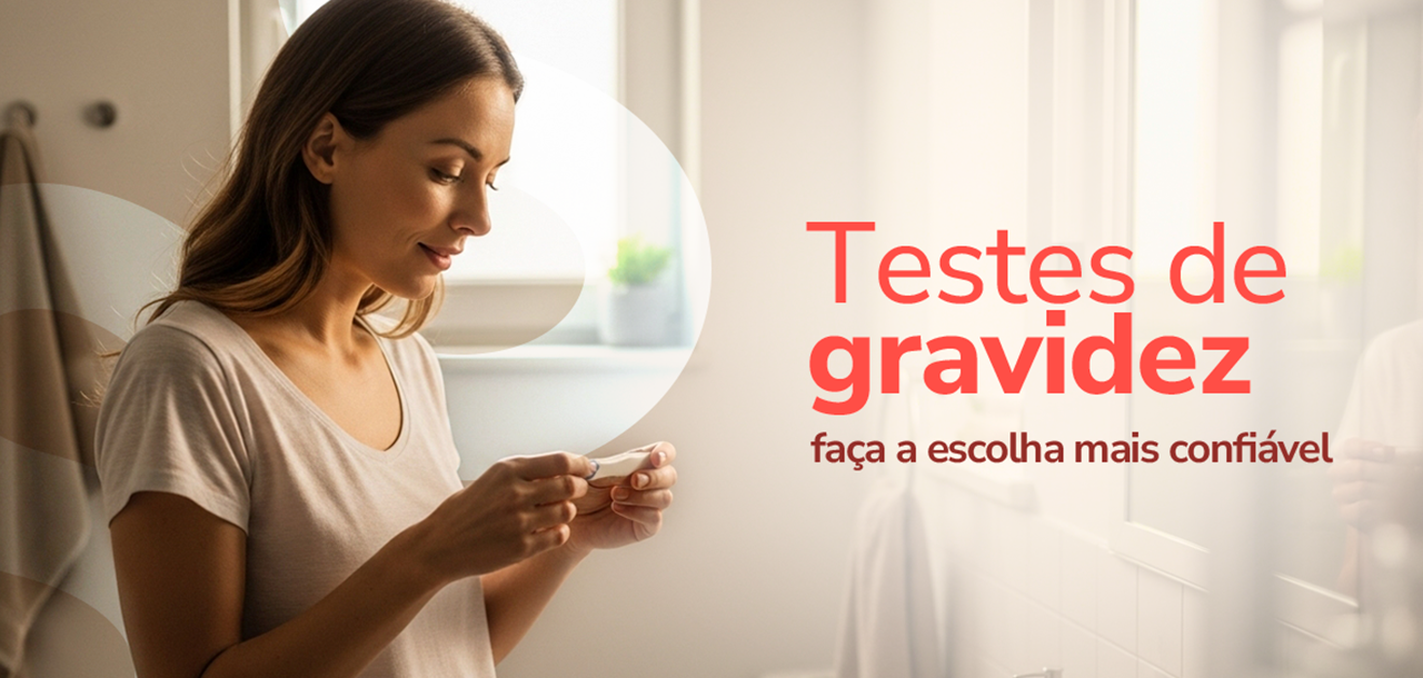 testes de gravidez