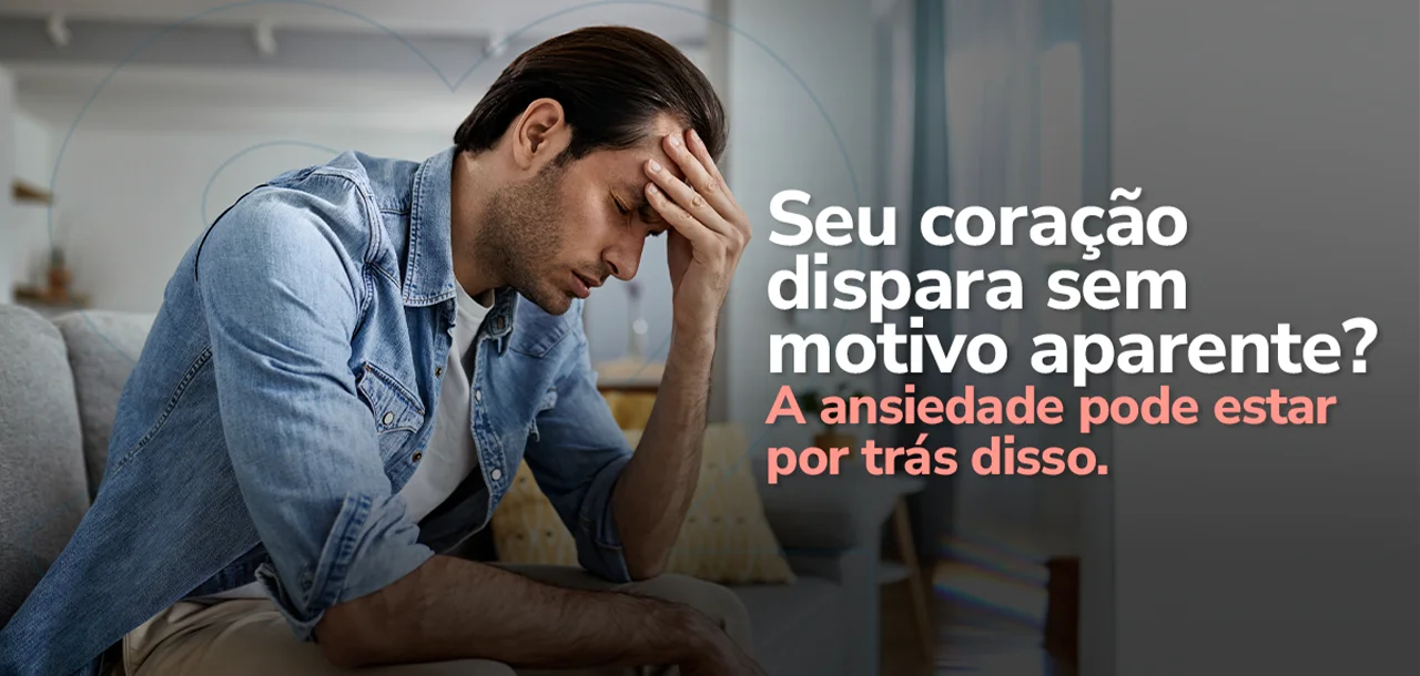 Coração acelerado: como a ansiedade afeta o ritmo cardíaco