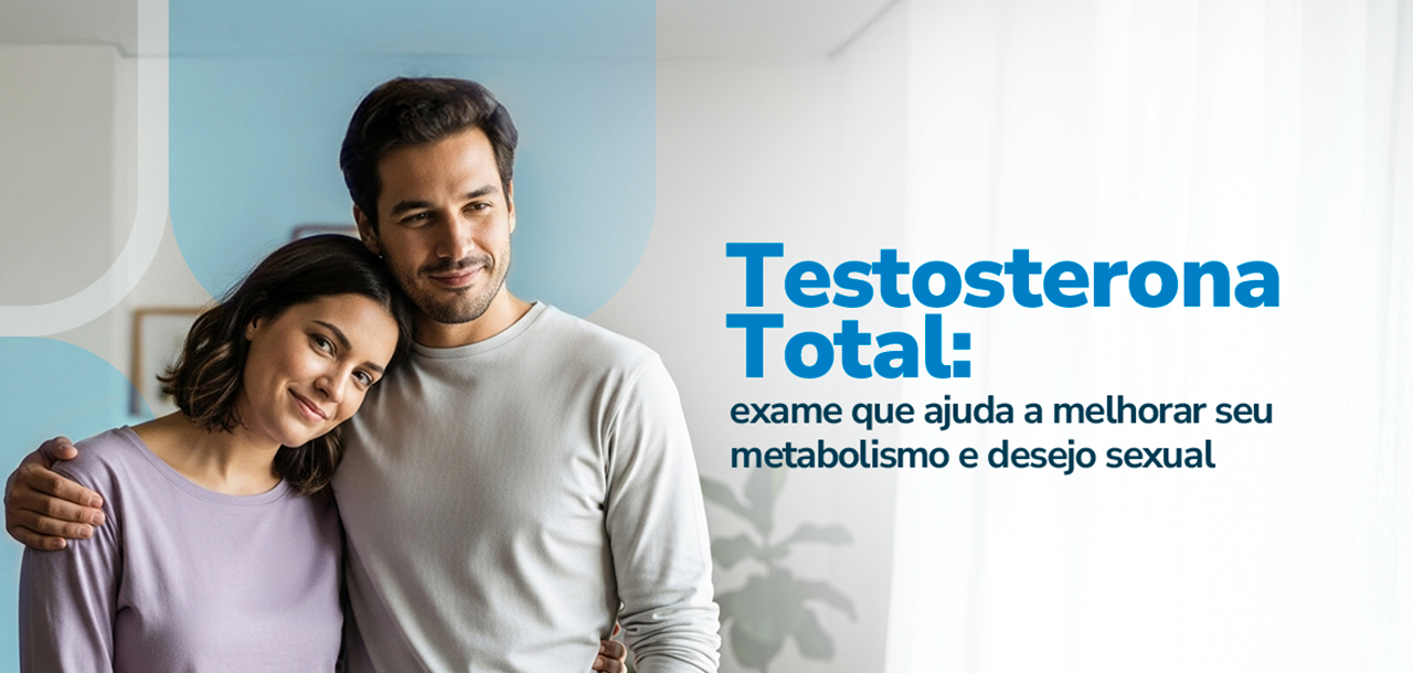Exame de testosterona total