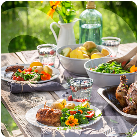 Refeições leves e nutritivas são a pedida do verão!