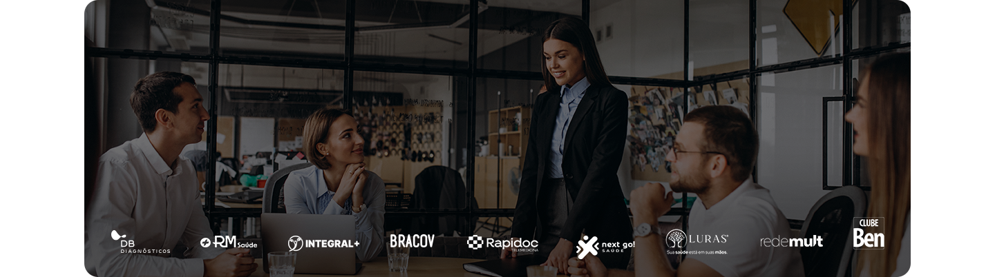 Parceiros S2 medica: Rede Mai Saúde, Bracov - Brasil Convênios, Integral+, Rapidoc, DB Diagnósticos, Next Go, Luras, Rede Mult, Clube Ben